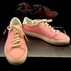 Givenchy pink leather sneakers